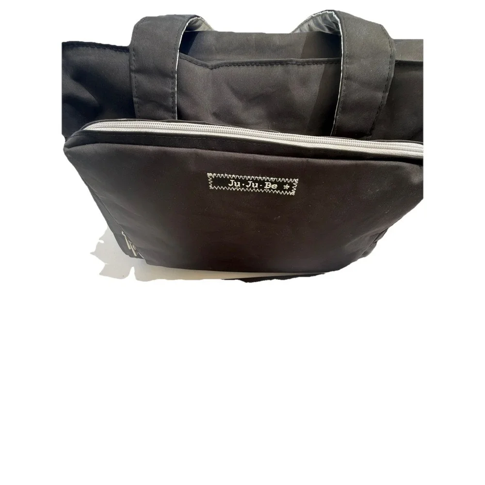 JUJUBE BE PREPARED LARGE BLACK DIAPER BAG NWOT